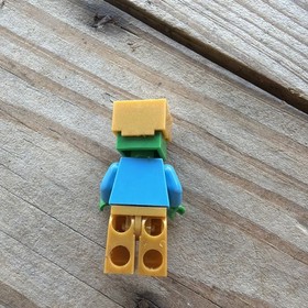 Lego Minecraft Zombie From Set 21137