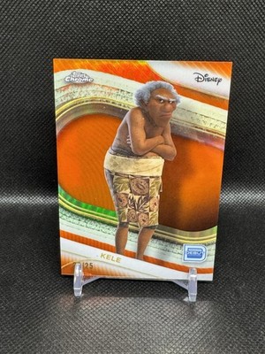 KELE 2025 TOPPS CHROME DISNEY ORANGE REFRACTOR #13 25/25 Bookend