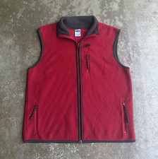 Vintage 2000s Old Navy Full Zip Red Gorpcore ...