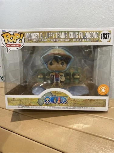 Funko Pop One Piece Monkey D. Luffy Trains Kung Fu Dugong #1637 Crunchyroll