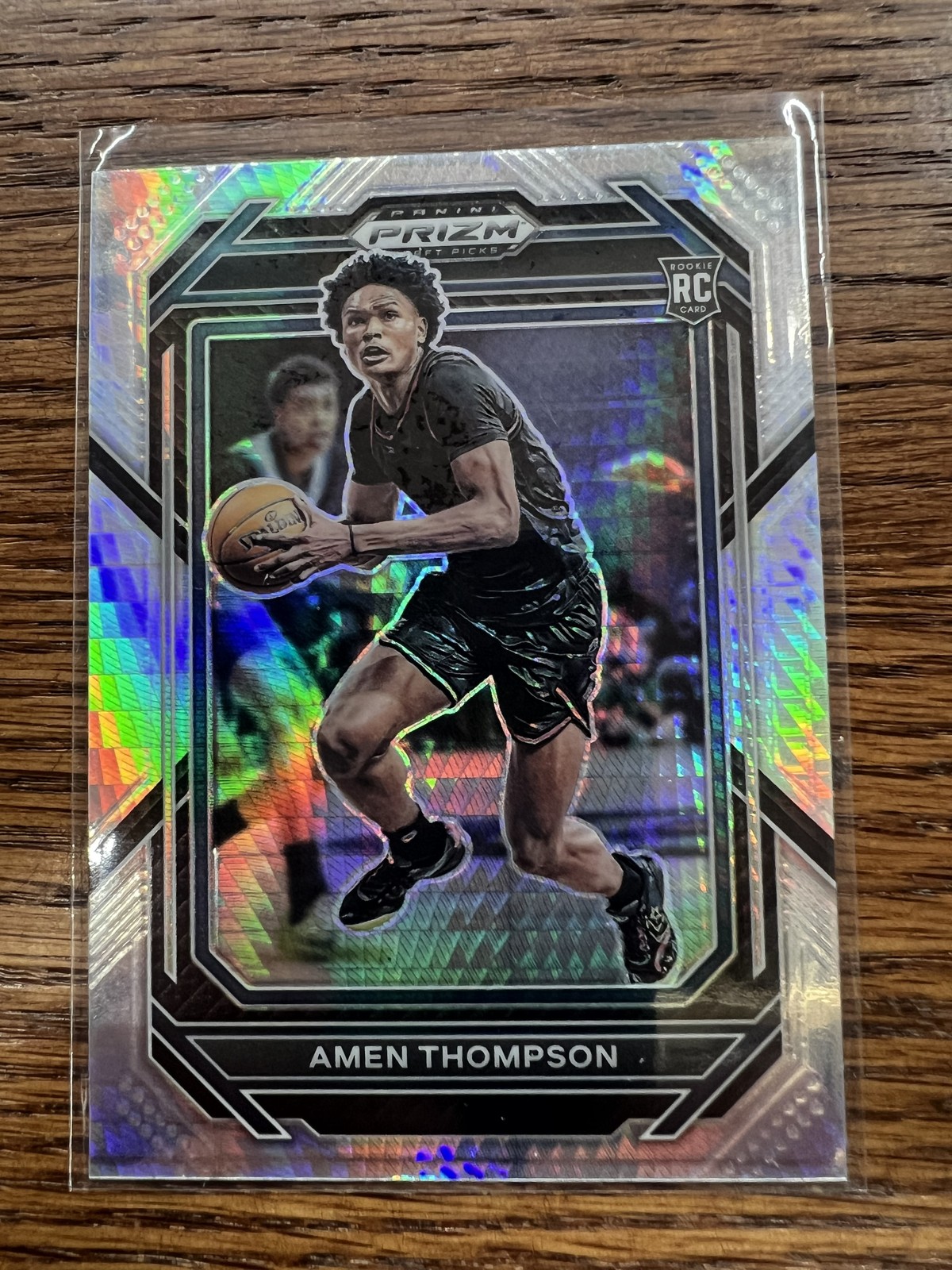 2023 Panini Prizm Draft Picks #4 Amen Thompson Hyper
