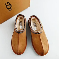 UGG Tasman II Chestnut Classic Wool Slipper Suede Flats Women's Shoes Size 6-11
