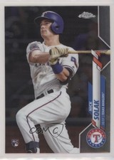 2020 Topps Chrome Nick Solak #33 Rookie RC 0q0m