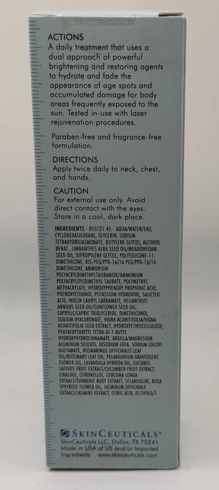 Skinceuticals Neck, Chest & Hand Repair ~ 60 mL / 2 oz  / BNIB - Image 2 of 3