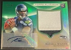 2012 TOPPS PLATINUM RUSSELL WILSON PATCH AUTO 47/99 #138