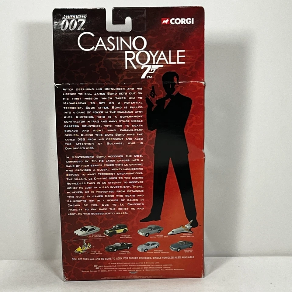 Corgi James Bond 007 Casino Royale Aston Martin DB5 DBS Set TY95905 - Image 2 of 4
