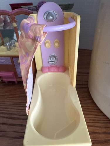 Vintage Konvolut, Fisher Price liebevolle Familienmöbel und 9 Teile funktionstüchtig - Bild 7 von 9