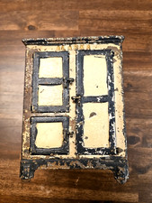 Antique Hubley Arcade Toy Cast Iron Alaska Ice Box 1920 Doll House