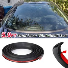 5.9ft H-shaped Front Windshield Rubber Sealing Strip Weather Stripping For Honda 5.9ft H-shaped Front Windshield Rubber Sealing Strip Weather Stripping For Honda