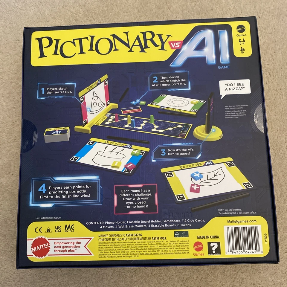 Pictionary Vs AI Game - You Draw And AI Guesses! Ages 8+ - Image 2 of 2