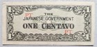 Philippines Japanese Invasion Money 1 Cent 1940's PT Block