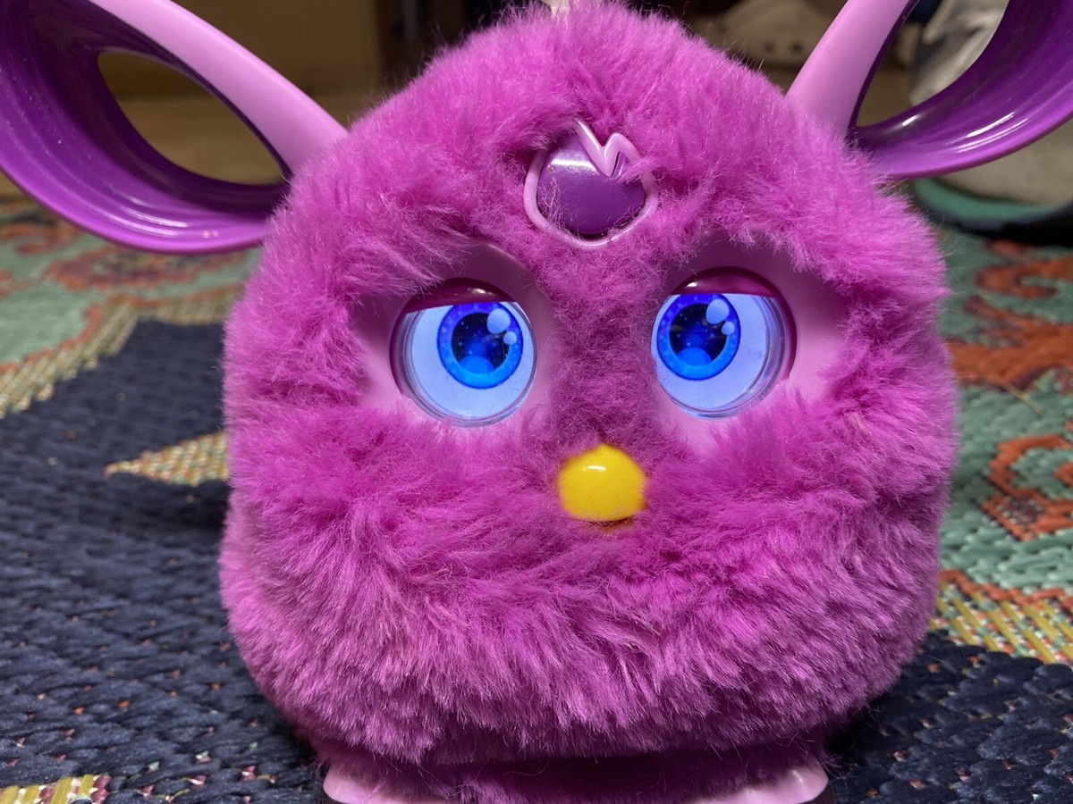 2016 Hasbro Furby Connect Bluetooth Violet Purple Tested Works No
