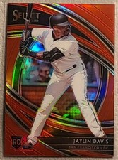 2020 Panini Select Baseball JAYLIN DAVIS Premier Level  RC SP Red 121/199