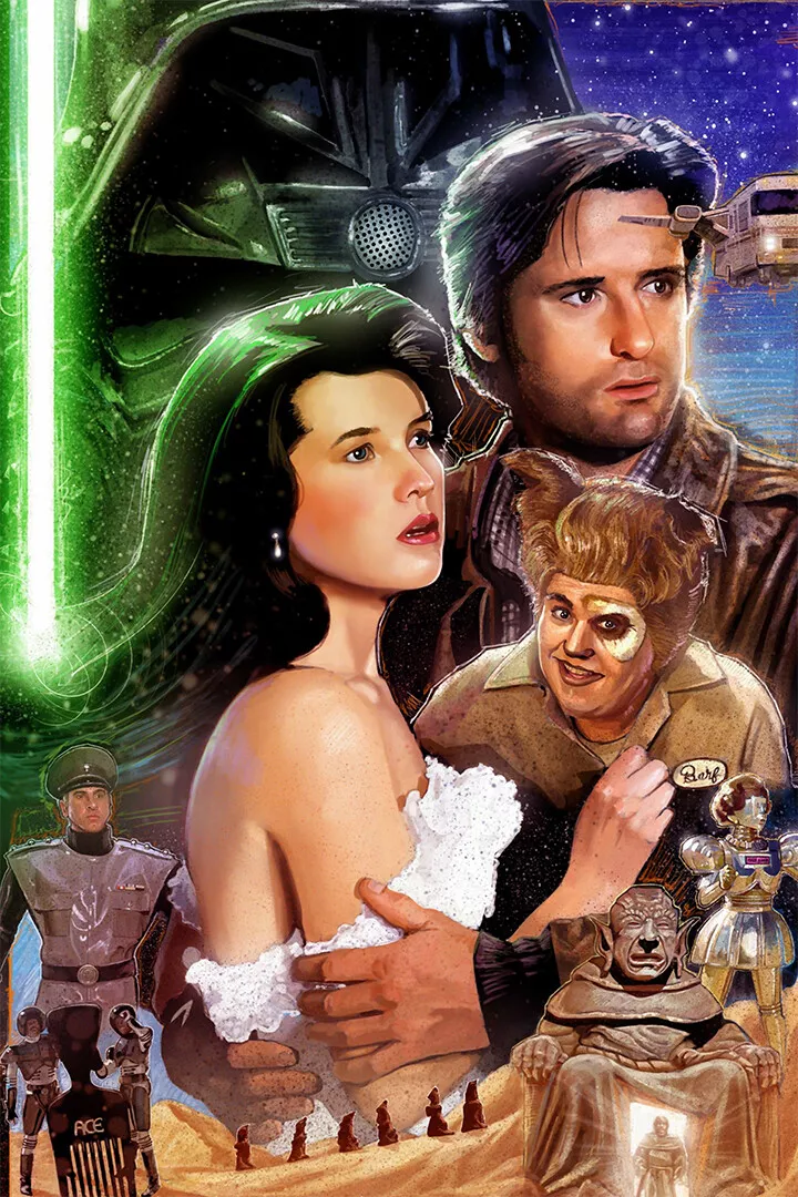 Spaceballs Movie Spaceship Decor Wall Art Print - POSTER 20x30 | eBay