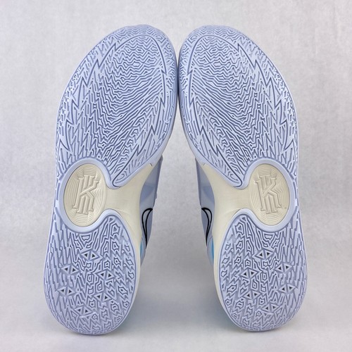 Nike Kyrie Low 5 Basketball Shoes Men's 18 Football Grey Blue Chill Nets Sneaker - Picture 12 of 20