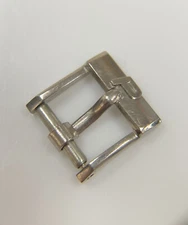 Original Vintage Piaget White Gold “750” 10mm Ladies Leather Band Buckle