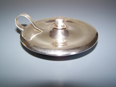 Antique Sterling Silver Tiffany & Co Cigar Lighter Oil Lamp with 