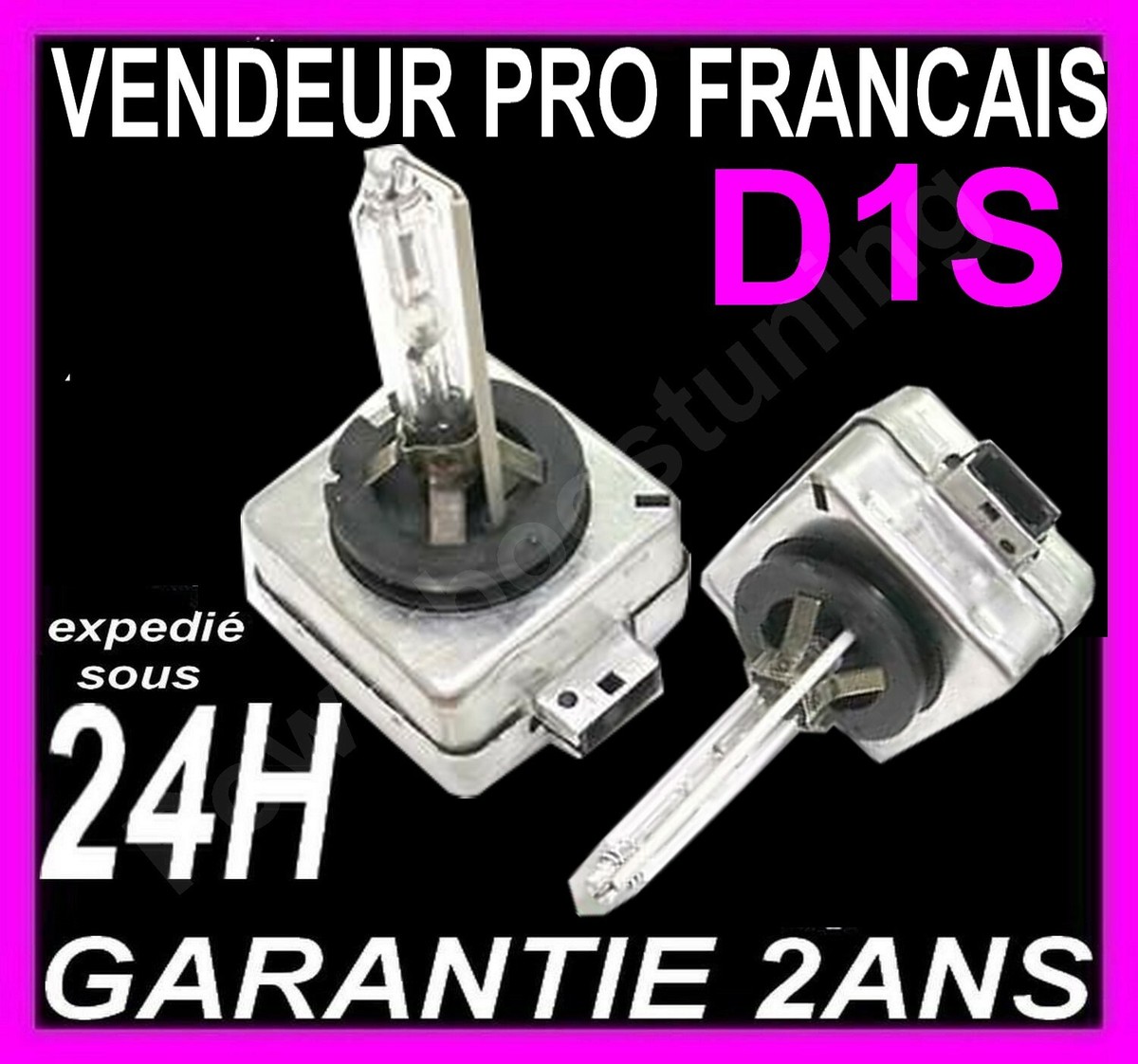 Lot De 2 Ampoules Xénon D1S 6000K 35W - Pour Renault Laguna III Phares - Neuf