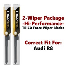 Hi-Performance 2-pk Wipers fits 2017+ Audi R8 - 25240/210
