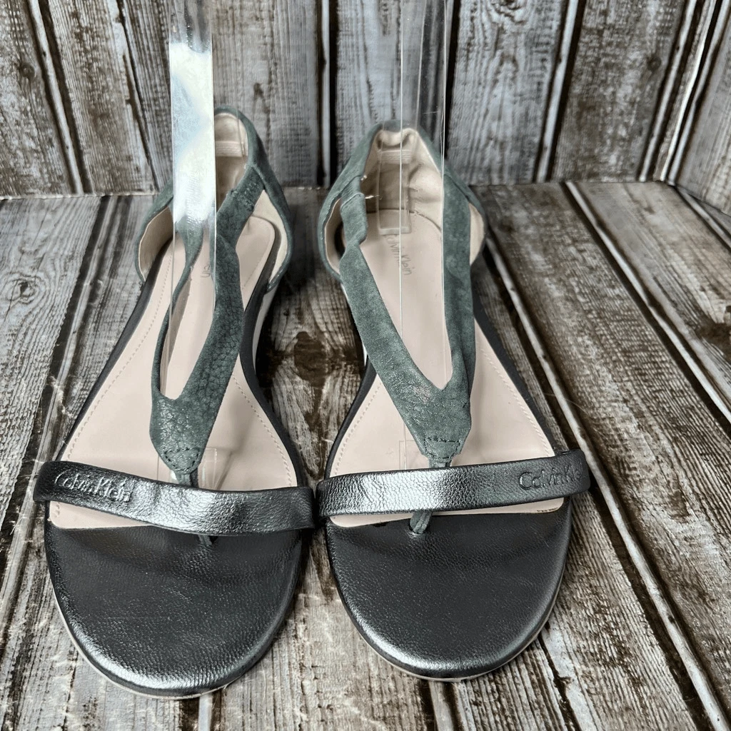 Calvin klein nicolette sandals deals