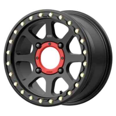 KMC KS234 Addict 2 Beadlock Satin Black 14x7 4/137 5+2 UTV SXS Wheel