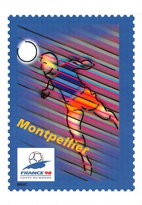 Carte Postale France 98 Coupe Du Monde De Football