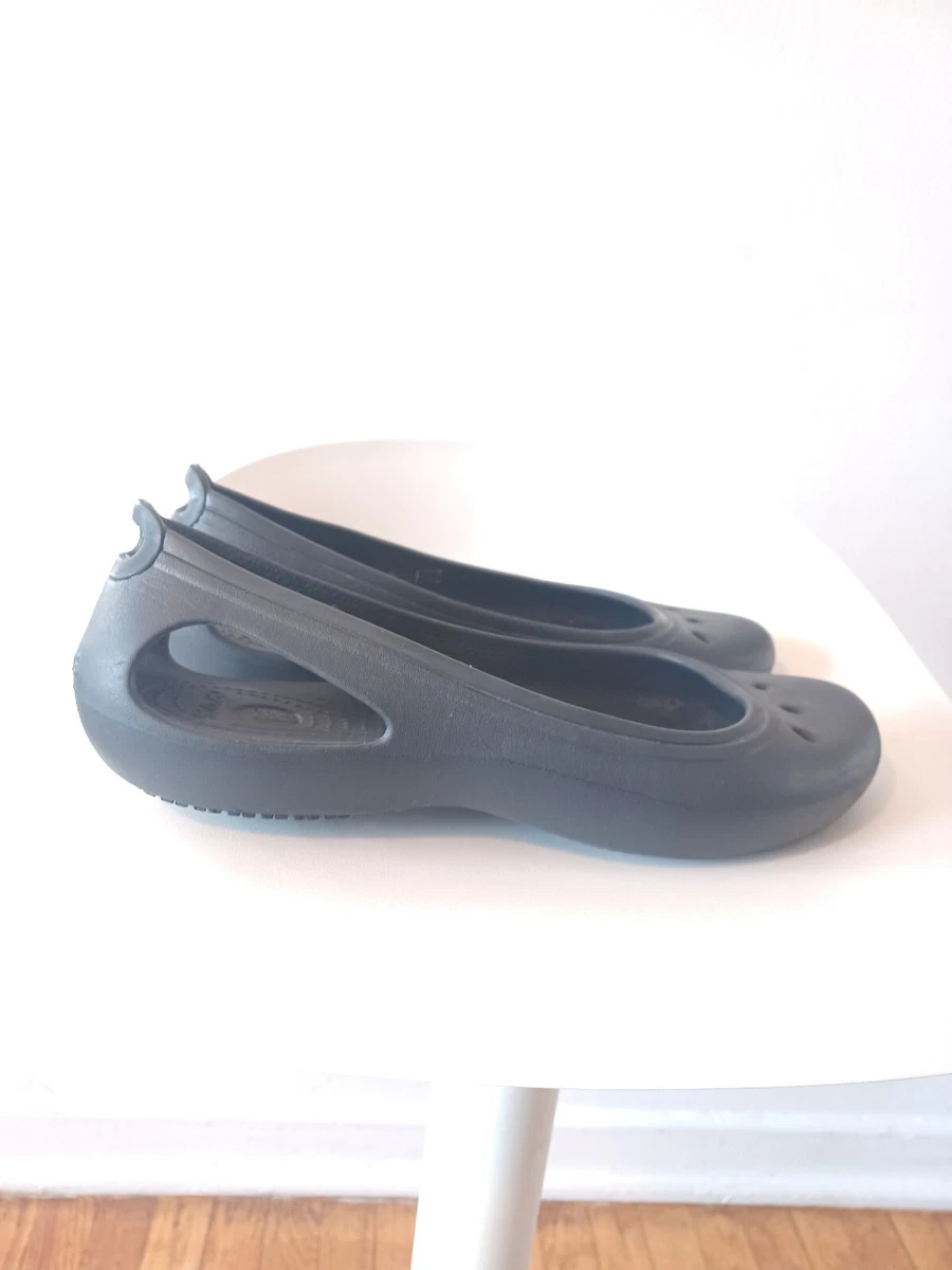 Crocs women's shop kadee work flat