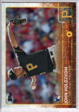 2015 Topps #581 John Holdzkom NM-MT RC Rookie Pirates ID:4220