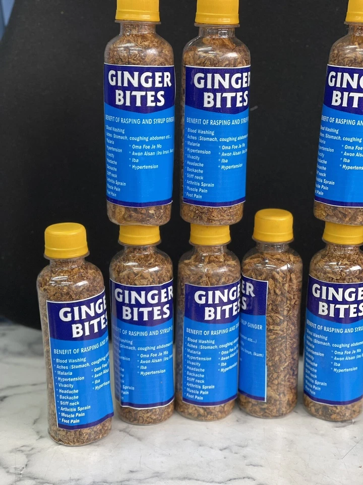 Mordedura de miel de jengibre y pimienta negra mordedura de bocadillo de alta resistencia Foto 3 de 4