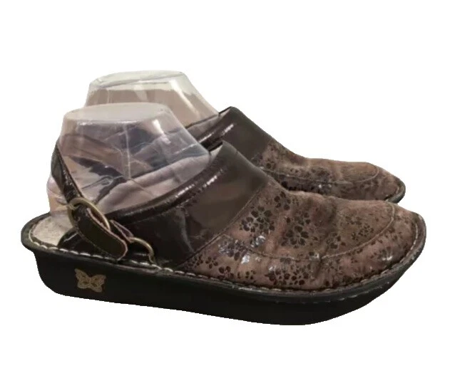 Zapatos Cómodos Alegria Marrón Floral para De mujer