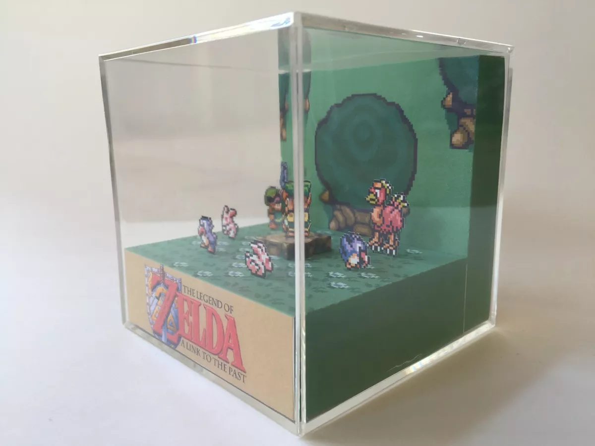 The Legend of Zelda: Ocarina Of Time 9in x 11in 3D Shadow Box