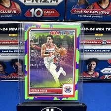 2023-24 Panini Haunted Hoops - Slime #277 Jordan Poole