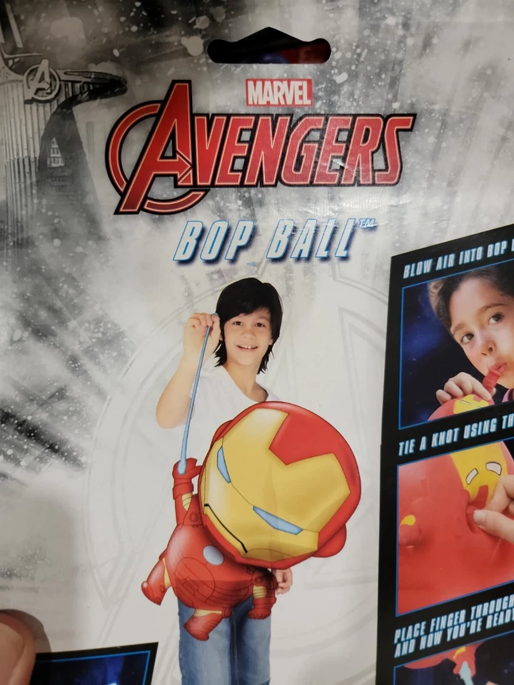 Ironman Marvel Comics Superhéroe Bop Ball - ¡NUEVO!! Foto 4 de 4