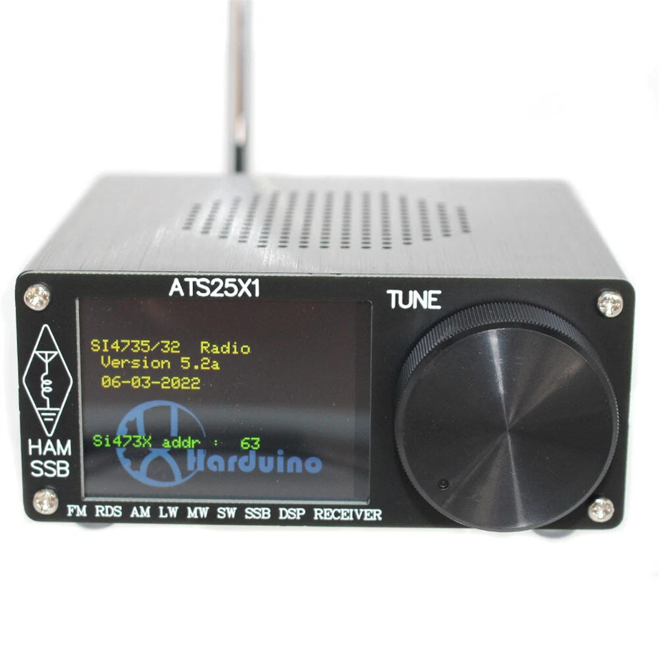 ATS-25X1 Si4732 SSB FM LW MW All Band Radio Receiver with 2.4" Touch Screen - Image 3 of 4