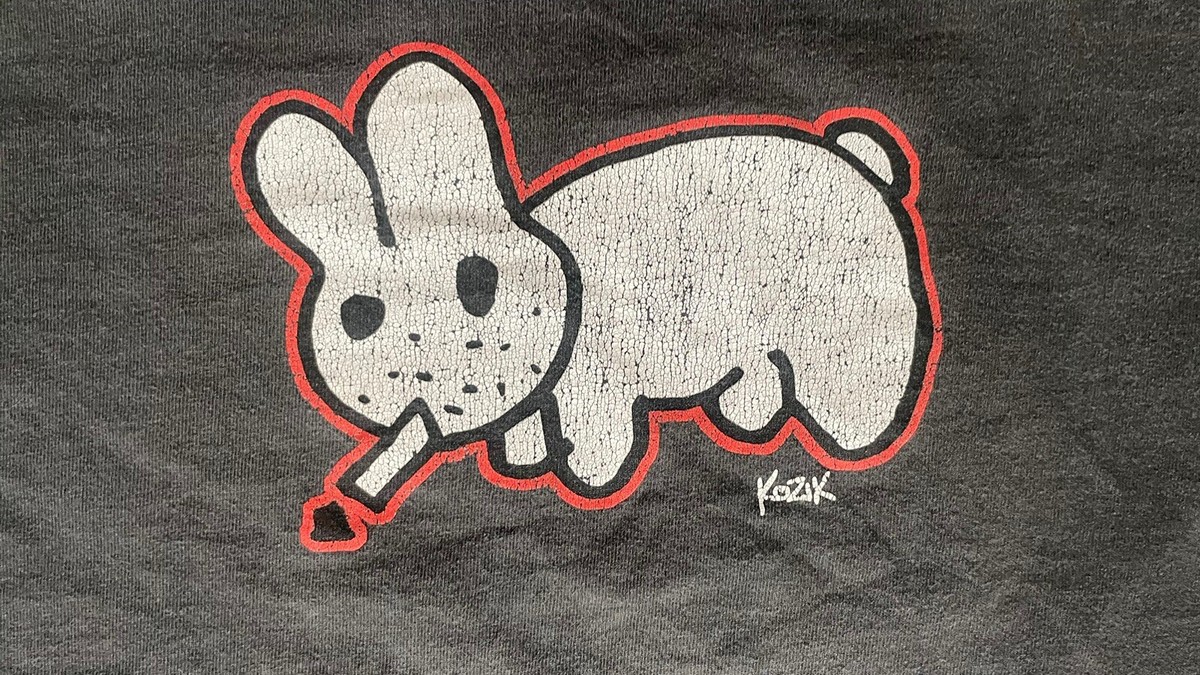 フランク・コジック 喫煙うさぎ Vintage Frank Kozik Smoking Bunny