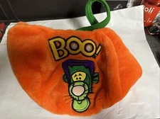 Halloween Tigger Pumpkin Treat Bag . Lights Not Working.