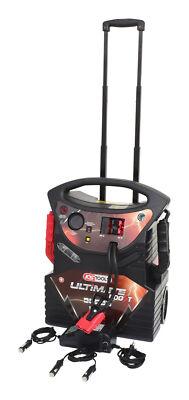 KS Tools 12 V+24 V Batterie-Booster, mobiles Starthilfegerät 2340 A - 550.1825