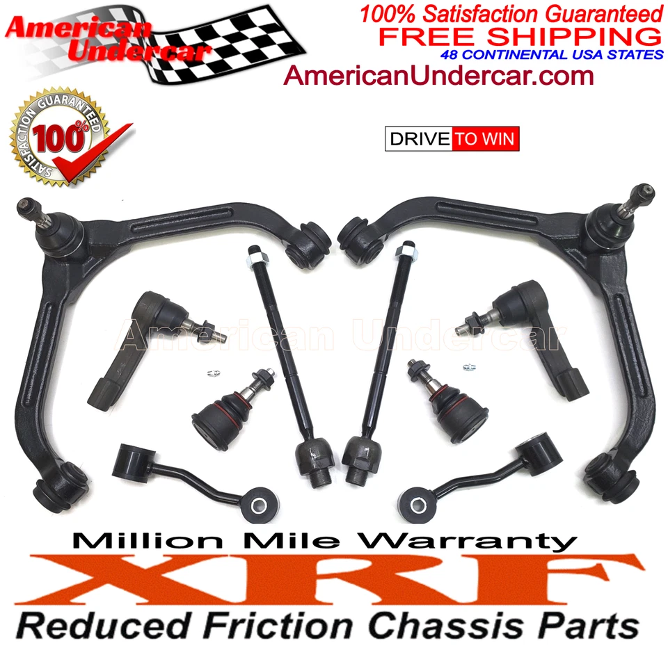 XRF 控制臂球接头领带杆转向套件吉普自由人 2002 - 2004 — 第 2/4 张图片