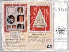 NEW The Creative Circle Counted Cross Stitch Kit 2455 "Magical Moments Photo Mat