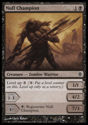 Magic the Gathering MTG Null Champion (121) Rise of the Eldrazi   LP
