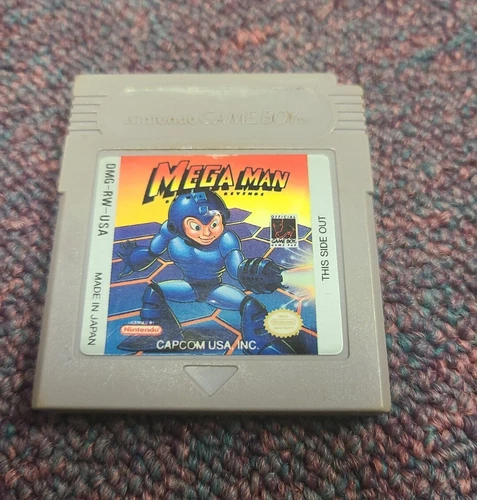 Mega Man Dr. Wily's Revenge (Game Boy) GB (100% Authentic!) Tested & Works Well!