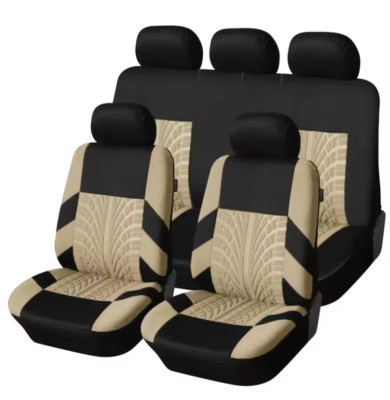 Autositzbezüge Komplettset 5-Sitzer Universal waschbar beige