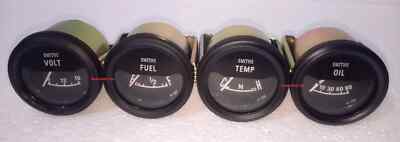 Smiths Replica 52mm Gauge Kit – Temp, Oil, Fuel & Volt – 4-Piece Set 2 thumbnail image