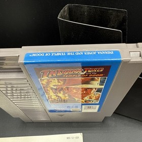 Indiana Jones and the Temple of Doom Nintendo Entertainment System NES W/ Manual