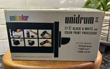 Vintage Unicolor Unidrum II 8x10" Black White Color Print Processor Instructions