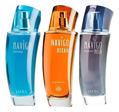 Jafra NAVIGO Homme, Ocean,Moon  One Of Each Bundle para hombre
