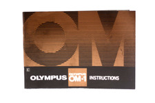OLYMPUS OM-1 OM-1N SLR CAMERA INSTRUCTION MANUAL EXCELLENT 