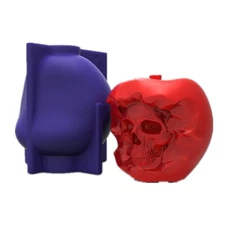 Skull for Silicone Mold Keychain Resin Epoxy Craft Polymer Clay