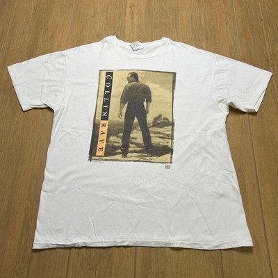 Vintage 90s Collin Raye merchandise T-shirt Men Sz XL Concert Retro Music