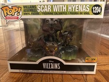 Funko Pop! Conjunto de Villanos Disney: Cicatriz con Hienas Figura Vinilo 1204 NUEVO EXCL